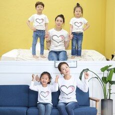 써보고 평이 가장 좋았던 상품, 사용 만족도가 높았던 대가족티셔츠 중에서 선택한 제품!