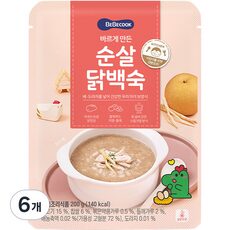 써보고 평이 가장 좋았던 상품, 사용 만족도가 높았던 베베쿡닭백숙 중에서 선택한 제품!